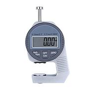 Lubrol Digital Thickness Gauge Electronic Thickness Gauge Measure Fabric Thickness Paper Micrometer 0.01 Mm B