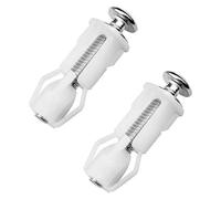 Lubrol Toilet Seat Screws and Toilet Lid Screws Rustproof Fixing Screws for Toilet Seat Parts