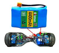 LUC 36V 4.4Ah 4400mah High Drain 2 Wheels Electric Scooter Self Balancing Lithium Battery Pack for Self-Balancing for 6.5"7"