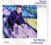 LUC BEAUSEJOUR Baroque Transcription (CD) (US IMPORT)