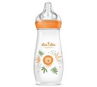 Luc Et Lea Ergosense Savannah Plastic Feeding Bottle 4 Months and Above 330 ml