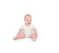 Luca and Rosa 2 pack vest set - girls duck print - 3-6 Months - Lilac