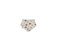 Luca and Rosa Baby Bib Boys Dinosaur Print - Yellow, One Size