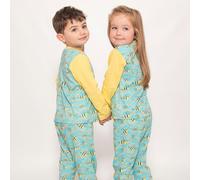 Luca and Rosa Busy Bees Jersey Unisex Pyjamas - 5-6 years