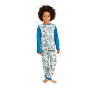 Luca and Rosa Cool Driver Boys Jersey Pyjamas - 9-10 years - Blue