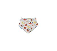 Luca and Rosa Dinosaur Pack of 2 Yellow Baby Boys Bibs - One size - Yellow