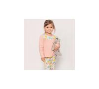 Luca and Rosa Lemon Grove Girls Jersey Pyjamas In Organic Cotton - Pink, 5-6 years