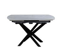 Luca Ceramic Agrento Grey Dining Table Matt Finish Rest Relax Grey One Size