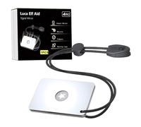 Luca Elf Aid Small Mirror for Survival Mirror Signal Mirror Military Grade 2 X 3 inch,Hiking Emergency Signaling Mirror Survival with Lanyard and Compass & Whistle,Rescue Mirror for Hiking