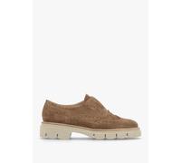 LUCA GROSSI Tan Suede Brogue Trouser Shoe Size: 37, Colour: Tan Suede