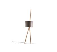 Luca Lean leaning lamp natural oak / bronze gray Maigrau - A++,A+,A,B,C,D,E