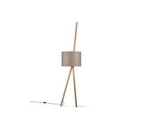 Luca Lean Leaning lamp natural oak / felt bronze gray Maigrau - A++,A+,A,B,C,D,E