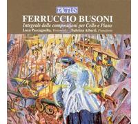 BUSONI/PACCAGNELLA/ALBERTI: CELLO & PIANO WORKS - CD