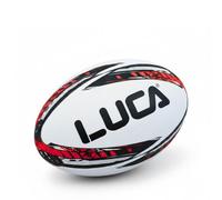 LUCA Rugby Ball Sizes 3, 4 & 5 Hand Stitched Super Grip 3-Ply Construction | Durable and long-lasting, Enhanced textured grip, Waterproof Surface, Professional for Youth Adult Synthetic Rubber Ball