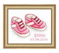 Luca-S B1139 Baby Shoes - Cross Stitch Kit