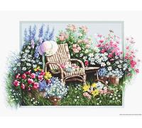 Luca-S B2344 Blooming Garden - Cross Stitch Kit