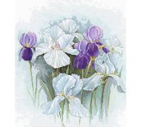 Luca-S B2367 Irises - Cross Stitch Kit