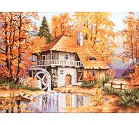 Luca-S B481 Autumn Landscape - Cross Stitch Kit