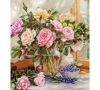 Luca-S B588 Still Life with Blueberries - Cross Stitch Kit
