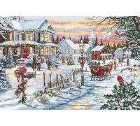 Lucas Cross Stitch Set, Cotton, Multicoloured, 30 x 23 cm