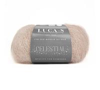 Luca-S Celestial - Super Soft Mohair & Silk Yarn with Metallic Thread, 2 Ply Yarn 25g (210m) Shiny Knitting & Crochet Yarn