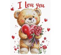 Luca-S Cross Stitch Kit Bouquet of Love, B1441