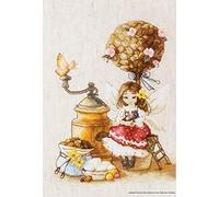 Luca-S Cross Stitch Kit, Cotton, Multicoloured, 18x23,5cm