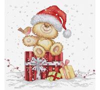 Luca-S Cross Stitch Kit Holiday Gifts B1431, Counted Cross Stitch Kit for Adults, Needlecraft and Embroidery Kit