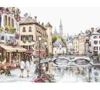 Luca-S Cross Stitch Kit Lake Annecy