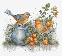 Luca-S Cross Stitch Kit Song of The Birds, BU5031