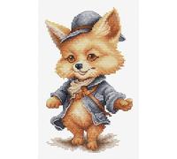 Luca-S Cross Stitch Kit The Hunter, B1413, Counted Cross Stitch Kit for Adults, Needlecraft and Embroidery Kit