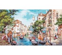 Luca-S Cross Stitch Kit The Streets of San Polo, B589