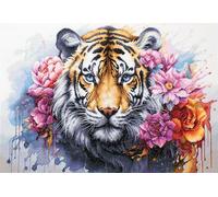 Luca-S Cross Stitch Kit - Wild Life of Predator BU5033 - Counted Embroidery for Adults