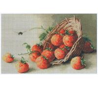 Luca-S Petit Point Kit Basket of Strawberries G497