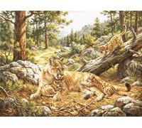 Luca-S Petit Point Kit Gold - Maternal Love, G734 | Needlepoint Kit