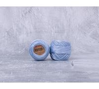 Luca-S Premium Coton Pearl Embroidery Thread Size 8, 100% Egyptian Cotton Crochet Yarn, Cross Stitch Embroidery Yarn, Oeko TEX Certified, 10 Grams per Ball Color 144