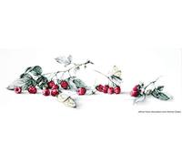 Luca-S Raspberries Counted Cross Stitch Kit, Pack of 1
