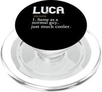 LUCA Same As A Normal Guy Just Much Cooler Personalized PopSockets PopGrip for MagSafe