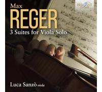 LUCA SANZO - REGER 3 SUITES FOR VIOLA SOLO - CD - M4z