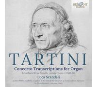 Luca Scandali - Tartini: Concerto Transcriptions for Organ
