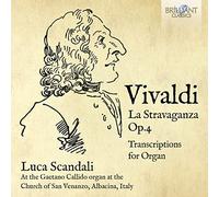Luca Scandali - Vivaldi: La Stravaganza Op.4, Transcriptions for Organ