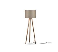 Luca Stand high floor lamp natural oak / felt bronze gray Maigrau - 02_1003_01_10020057