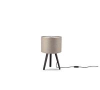 Luca Stand little table lamp smoked oak / felt bronze gray Maigrau - A++,A+,A,B,C,D,E