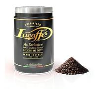 Lucaffè - Whole Coffee Beans Mr. Exclusive 100% Arabica 250g Tin | Premium Italian Espresso Beans for Coffee Machines | Medium Roast, Sweet & Creamy Taste, Intense Aroma