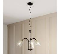 Lucande Anjita hanging light, 3-bulb