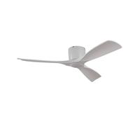 Lucande Ceiling Fans with Lighting Moneno dimmable (modern) in White made of Metal for e.g. Living Room & Dining (1 light source,) from