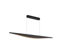 Lucande Ceiling Light Clavit dimmable (Modern) in Black Made of Metal for e.g. Living Room & Dining (1 Light Source,) from Pendant Lighting, lamp Hanging Ceiling