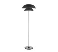 Lucande Floor Lamp Kellina (Design) in Black Made of Metal for e.g. Living Room & Dining (1 Light Source, E27) from Standard