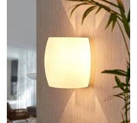 Lucande Glass wall lamp Lusine