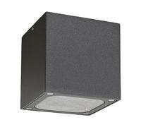 Lucande LED Ceiling Light Outdoor Tanea (Modern) in Silver Made of Aluminium (1 Light Source,) from Outdoor